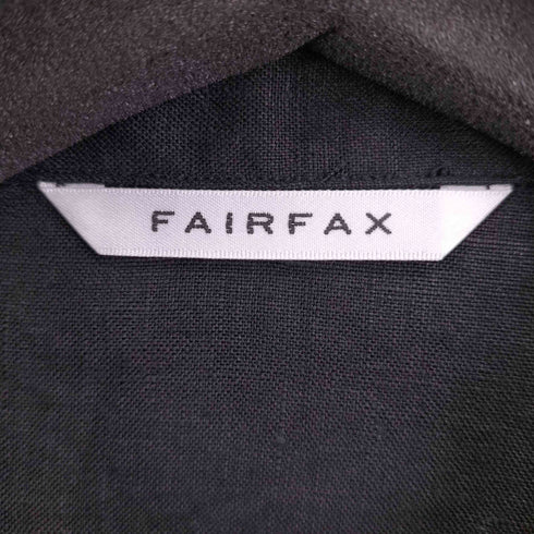 フェアファクス FAIRFAX リネン L/S 開襟シャツ メンズ JPN:M
