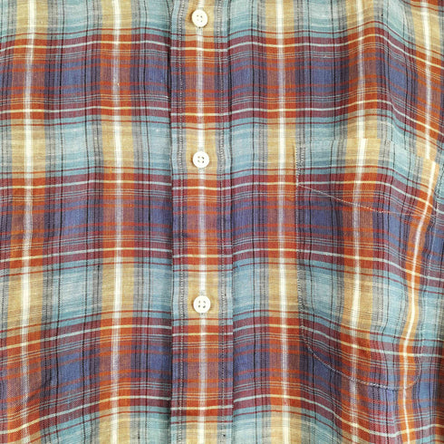 フェアファクス FAIRFAX リネン L/S BD シャツ メンズ JPN:M