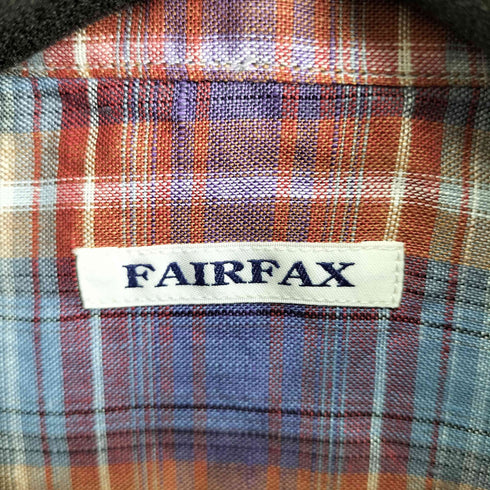 フェアファクス FAIRFAX リネン L/S BD シャツ メンズ JPN:M