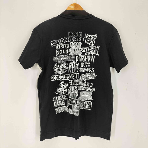 SELF EDGE USA製 両面プリントS/Sカットソー メンズ JPN:M