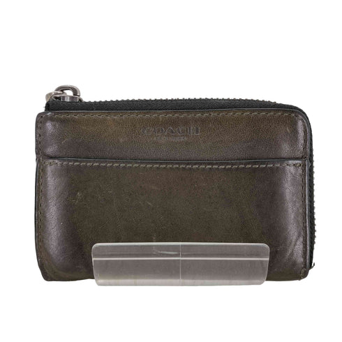 コーチ COACH ラウンドジップレザーコインケース メンズ