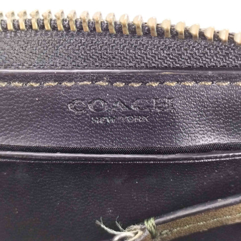 コーチ COACH ラウンドジップレザーコインケース メンズ