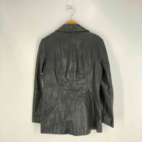 SPJN cow leather カウレザー ダブルブレスト ハーフコート メンズ import:M