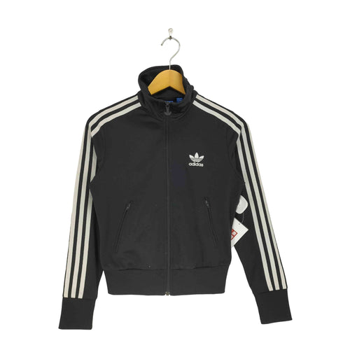 アディダス adidas バックレース切替クロップドトラックジャケット レディース M