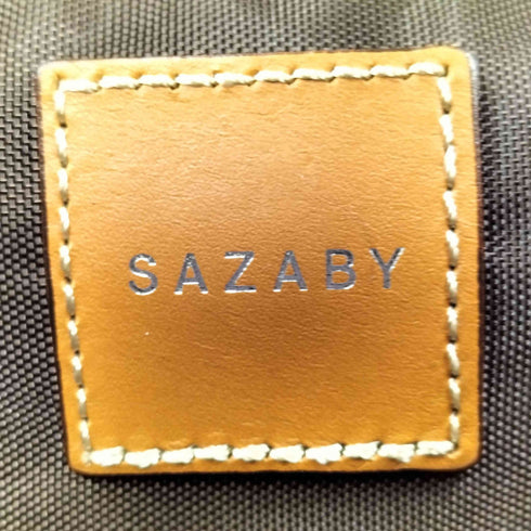 サザビー SAZABY 南京錠ストラップ付 ナイロン ショルダーバッグ レディース