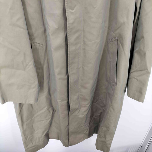 アレキサンダージュリアン ALEXANDER JULIAN 裏地マドラスチェック 玉虫 バルマカーン ステンカラー ロング コート メンズ 175