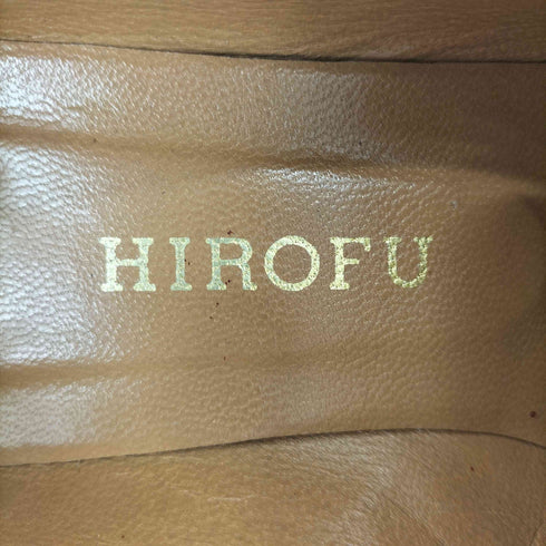 ヒロフ HIROFU レザー ローファー レディース JPN:23