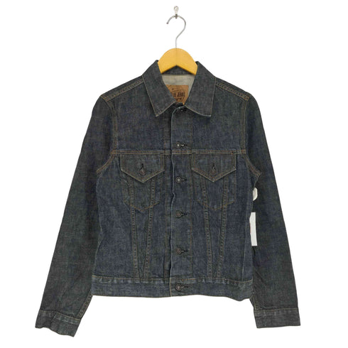 ギャップ Gap 00s OLD リジットデニムトラッカージャケット メンズ XS