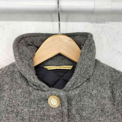 トラディショナルウェザーウェア Traditional Weatherwear ウール キルティングジャケット レディース DE:34