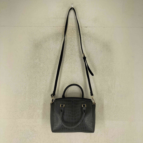 ダズリン dazzlin クロコ型押し 2WAYショルダーバッグ レディース