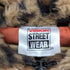 ヴィジョンストリートウェア VISION STREET WEAR レオパード柄 ロゴ刺繍 フーディー ボア ジャケット レディース import:M