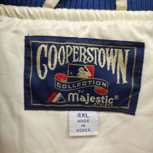 クーパーズタウン COOPERSTOWN 90-00S ベースボールチーム ナイロン スタジアム ジャンパー メンズ 4XL