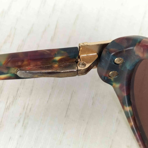 クリスチャンオジャール CHRISTIAN AUJARD 総柄 オーバル サングラス メンズ 54-19-127