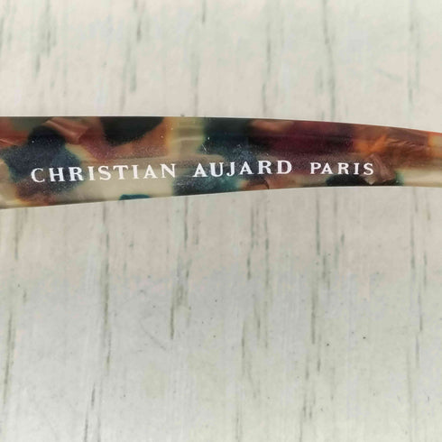 クリスチャンオジャール CHRISTIAN AUJARD 総柄 オーバル サングラス メンズ 54-19-127