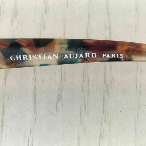 クリスチャンオジャール CHRISTIAN AUJARD 総柄 オーバル サングラス メンズ 54-19-127