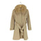 ミッシュマッシュ MISCH MASCH fox fur アンゴラ混フォックスファーステンカラーコート レディース 38