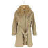 ミッシュマッシュ MISCH MASCH fox fur アンゴラ混フォックスファーステンカラーコート レディース 38