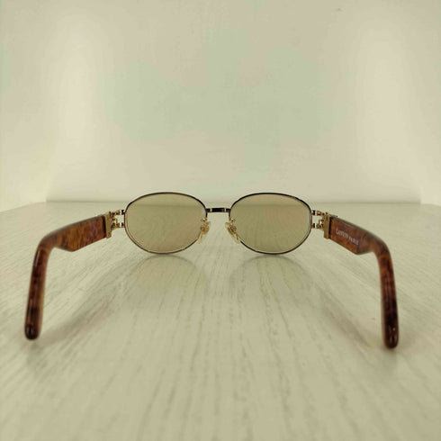 ランバン LANVIN デザインフレーム ラウンドグラス メンズ