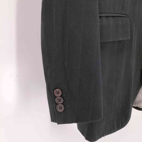 アダムエロペ Adam et Rope ピンストライプ 2B コットンテーラードジャケット メンズ 42