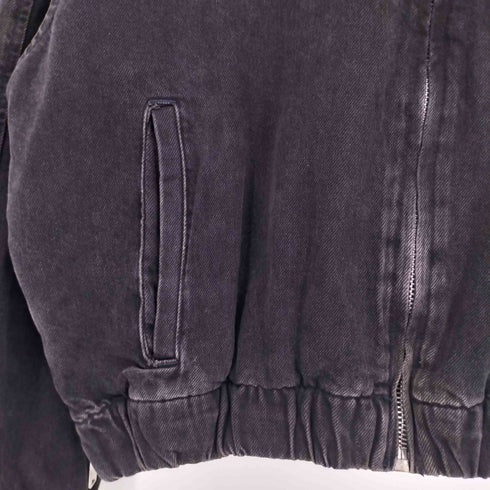 ザラ ZARA フード デニムジャケット メンズ import:M