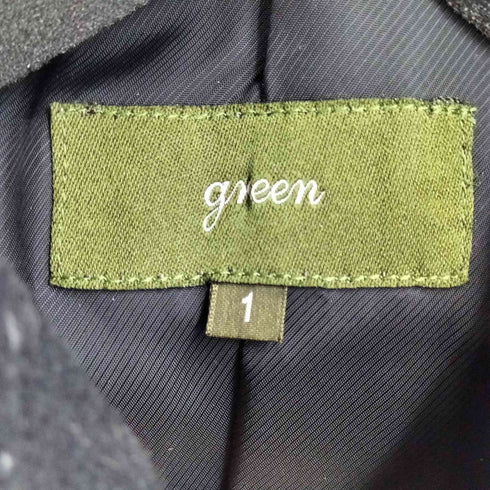 グリーン green ナポレオンコート Pコート レディース JPN:1