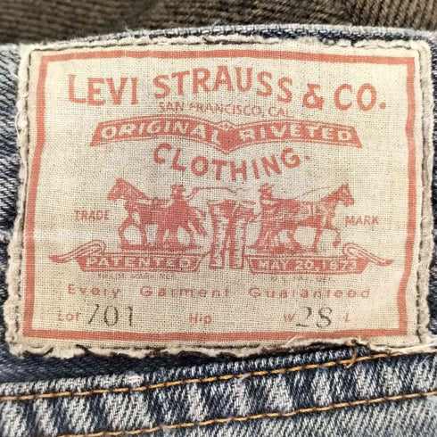 リーバイスヴィンテージクロージング Levis Vintage Clothing 701 モンローデニム ストレートパンツ メンズ 28