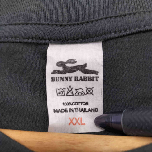 00S BUNNY RABBIT ボディ S/S UK ロック バンド プリント Tシャツ パンク ビックサイズ メンズ XXL