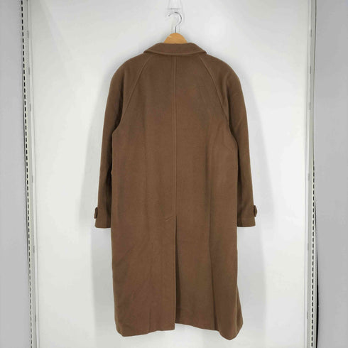 イタリア製 カシミヤ混 ウールステンカラーコート メンズ EUR:52