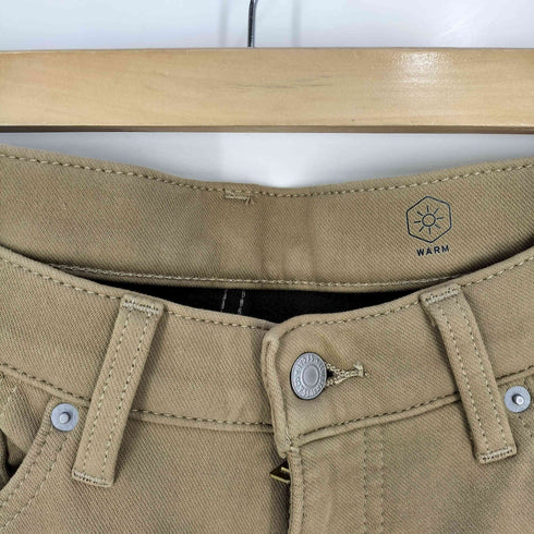 リーバイス Levis WARM 505 レギュラーストレート 裏フリース メンズ W33/L32