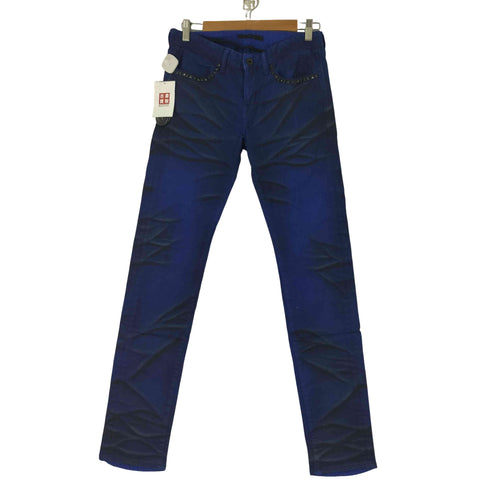 シヴァーライズ CIVARIZE 顔料ヒゲ加工 デニムパンツ スタッズ メンズ 42