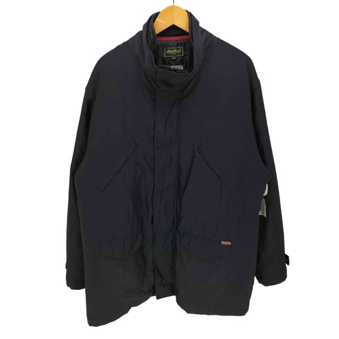 エディーバウアー Eddie Bauer Thermore ライナー付 比翼 ハーフコート メンズ import:XL