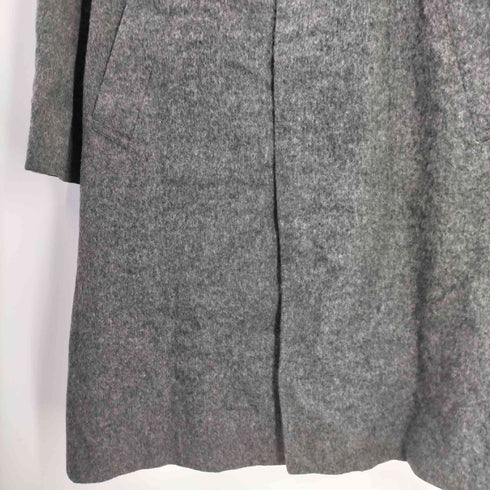 トロージャン trojan BRITISH カシミア 55% 混紡 ウール バルマカーン ステンカラー ロング コート 比翼 メンズ