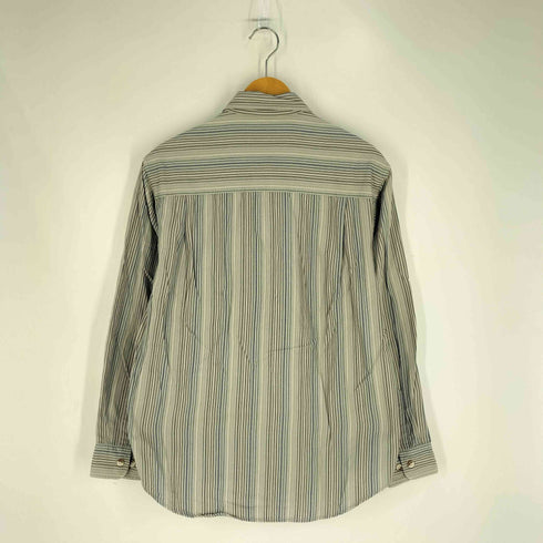 カンサイジーンズ KANSAI JEANS ストライプ レギュラーカラーシャツ メンズ JPN:M