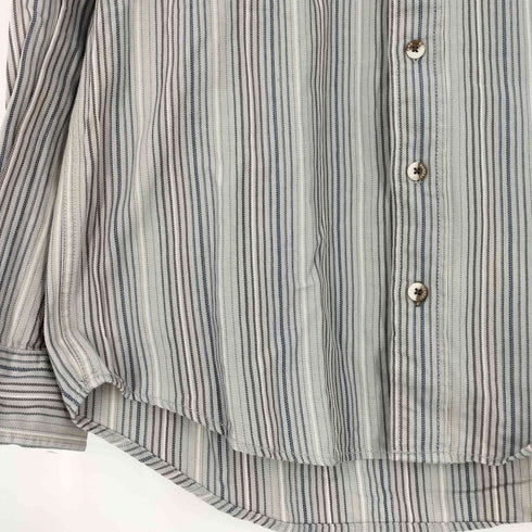 カンサイジーンズ KANSAI JEANS ストライプ レギュラーカラーシャツ メンズ JPN:M