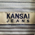 カンサイジーンズ KANSAI JEANS ストライプ レギュラーカラーシャツ メンズ JPN:M