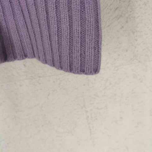 アンクライン ANNE KLEIN cashmere カシミヤ混ケーブルニット レディース M