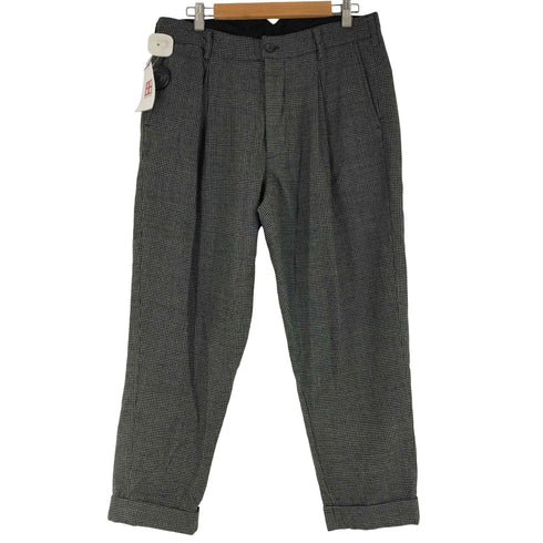 エンジニアードガーメンツ Engineered Garments シンチバック 千鳥格子ウールタックパンツ メンズ 34