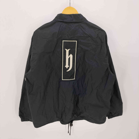 ディージェーホンダ DJ HONDA 背面ロゴ刺繍 ジップアップ ナイロンジャケット デカロゴ メンズ