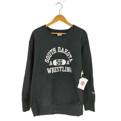 チャンピオン Champion REVERSE WEAVE WARMUP リバースウィーブ カレッジロゴ クルーネックスウェット メンズ import:XL