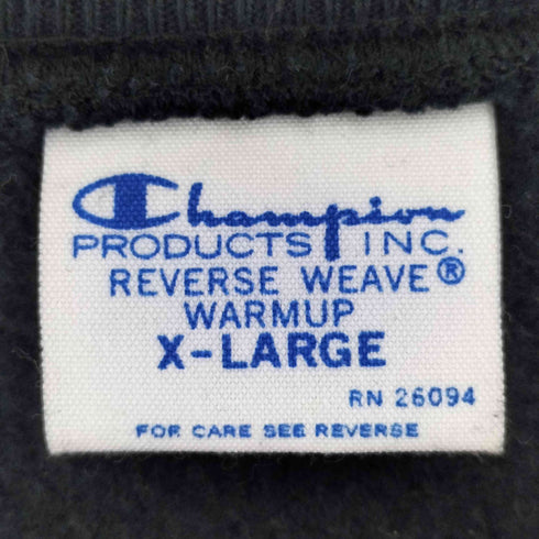 チャンピオン Champion REVERSE WEAVE WARMUP リバースウィーブ カレッジロゴ クルーネックスウェット メンズ import:XL