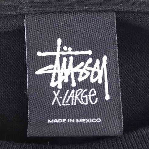 ステューシー Stussy WORLD WIDE プリント クルーネックTシャツ メンズ import:XL