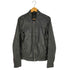 オールセインツ ALLSAINTS 襟ジップ ダブルジップ レザージャケット メンズ import:S