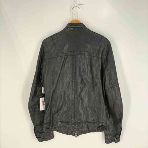 オールセインツ ALLSAINTS 襟ジップ ダブルジップ レザージャケット メンズ import:S