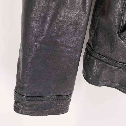 オールセインツ ALLSAINTS 襟ジップ ダブルジップ レザージャケット メンズ import:S