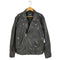 ザラ ZARA FAUX LEATHER BIKER JACKET メンズ import:L