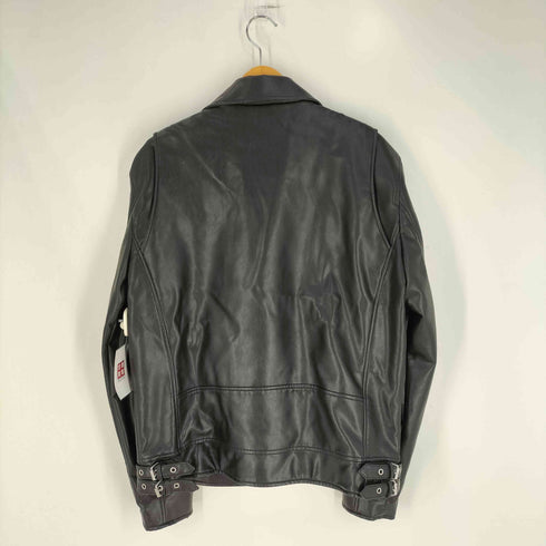 ザラ ZARA FAUX LEATHER BIKER JACKET メンズ import:L