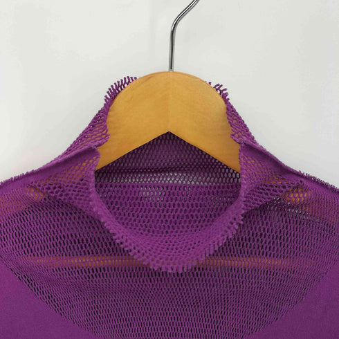 イッセイミヤケ ISSEY MIYAKE A-poc ハイネック メッシュ ニットトップ レディース JPN:2