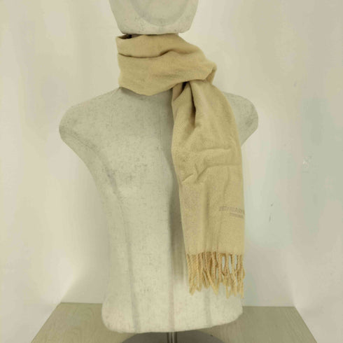 ソニアリキエル SONIA RYKIEL ウール100% ロゴ刺繍マフラー メンズ