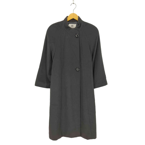 SANRIKA pure cashmere カシミヤ100スタンドカラーコート レディース 9