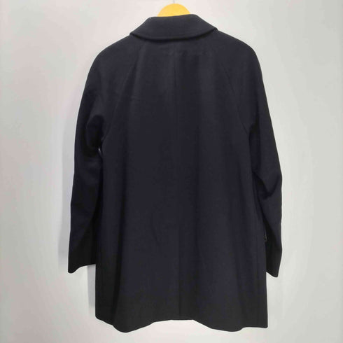 カシミヤ CASHMERE CASHMERE 100% Balmacaan Long Coat カシミア 100% バルマカーン ステンカラー ロング コート 比翼 メンズ